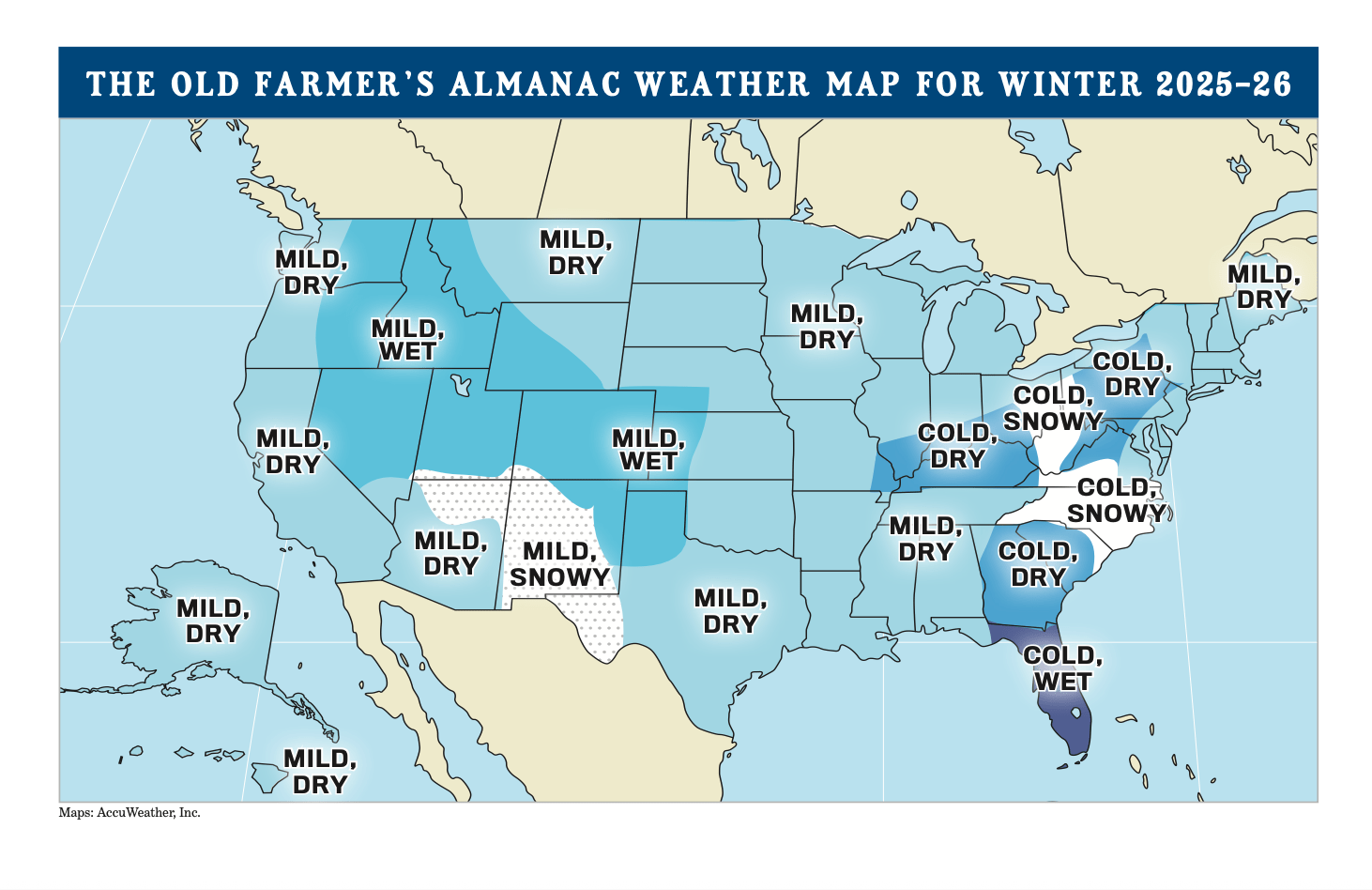 2026 Old Farmer S Almanac Almanac Com 2026 OFA US Winter Weather Map 
